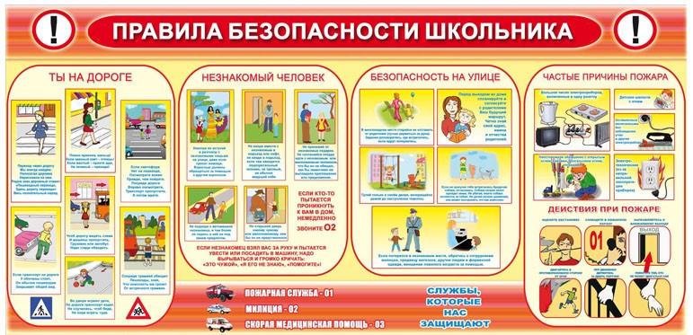Изображение безопасность учеников.